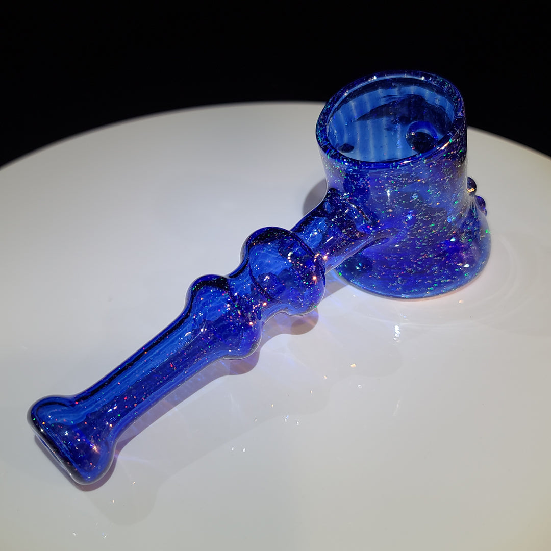 Puffco Proxy Hammer Crushed Opal Blue Glass Pipe Noah the Glassblowa   