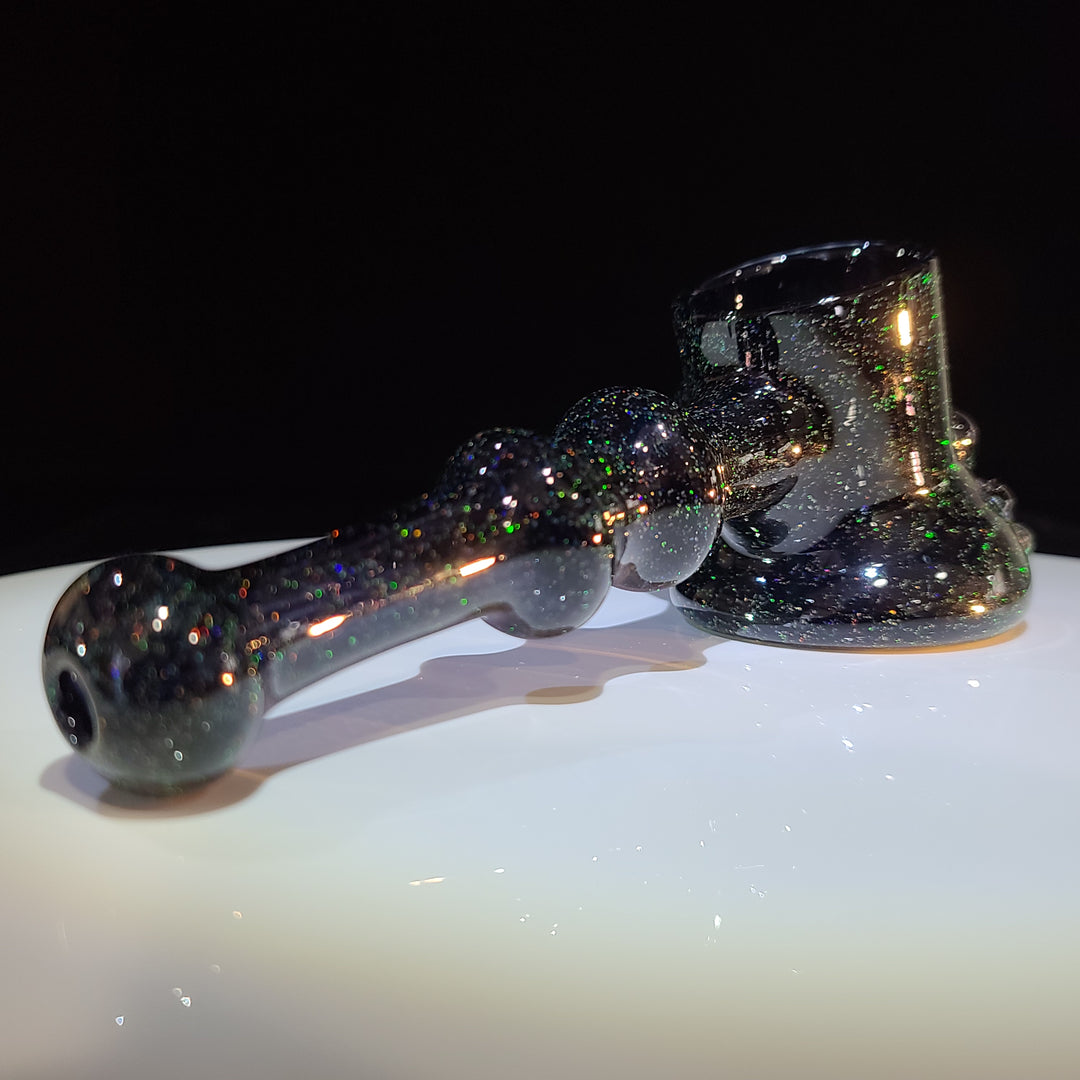 Puffco Proxy Hammer Crushed Opal Black Glass Pipe Noah the Glassblowa   