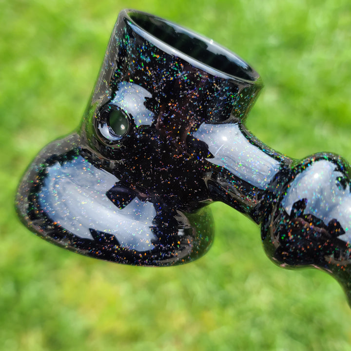 Puffco Proxy Hammer Crushed Opal Black Glass Pipe Noah the Glassblowa   