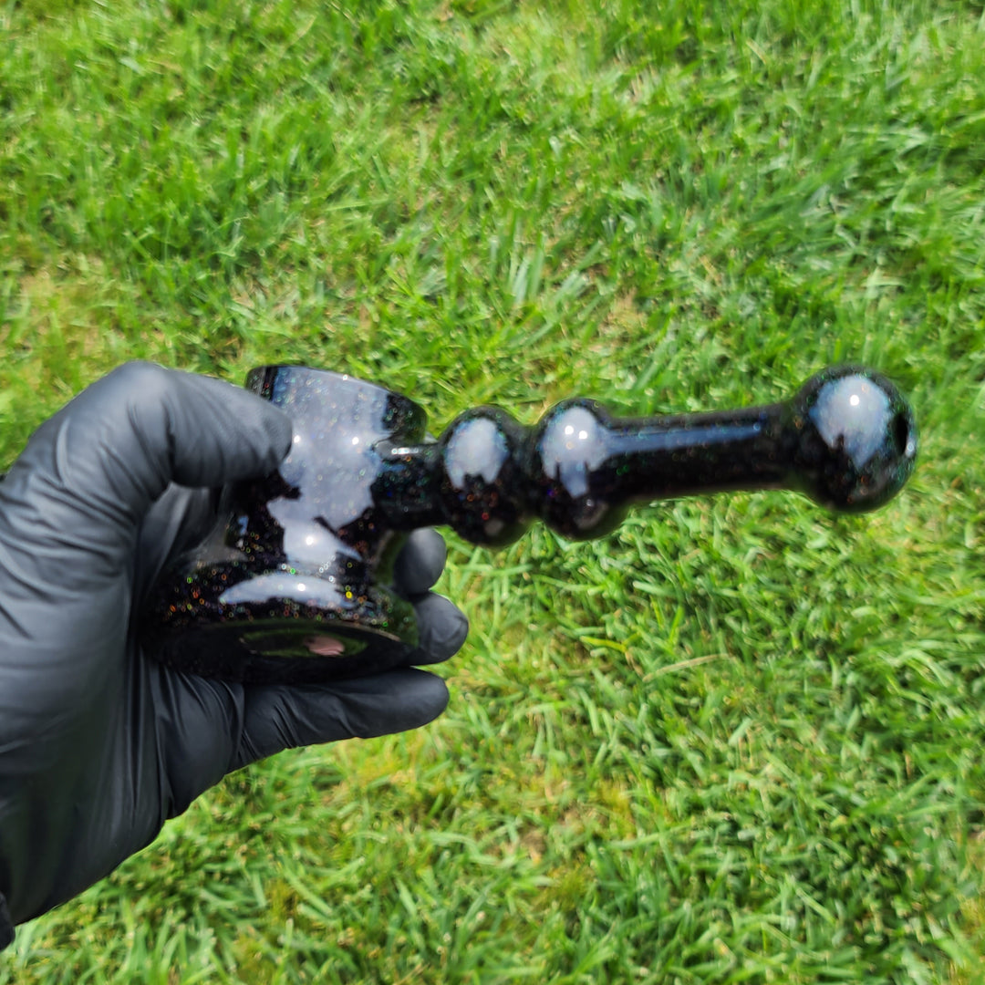 Puffco Proxy Hammer Crushed Opal Black Glass Pipe Noah the Glassblowa   