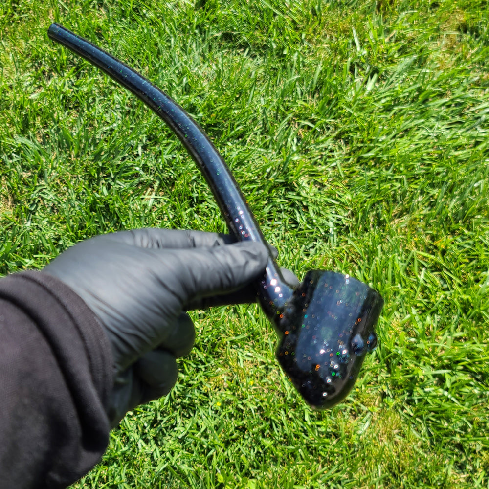 Black Crushed Opal Gandalf for Puffco Proxy Accessory Noah the Glassblowa   