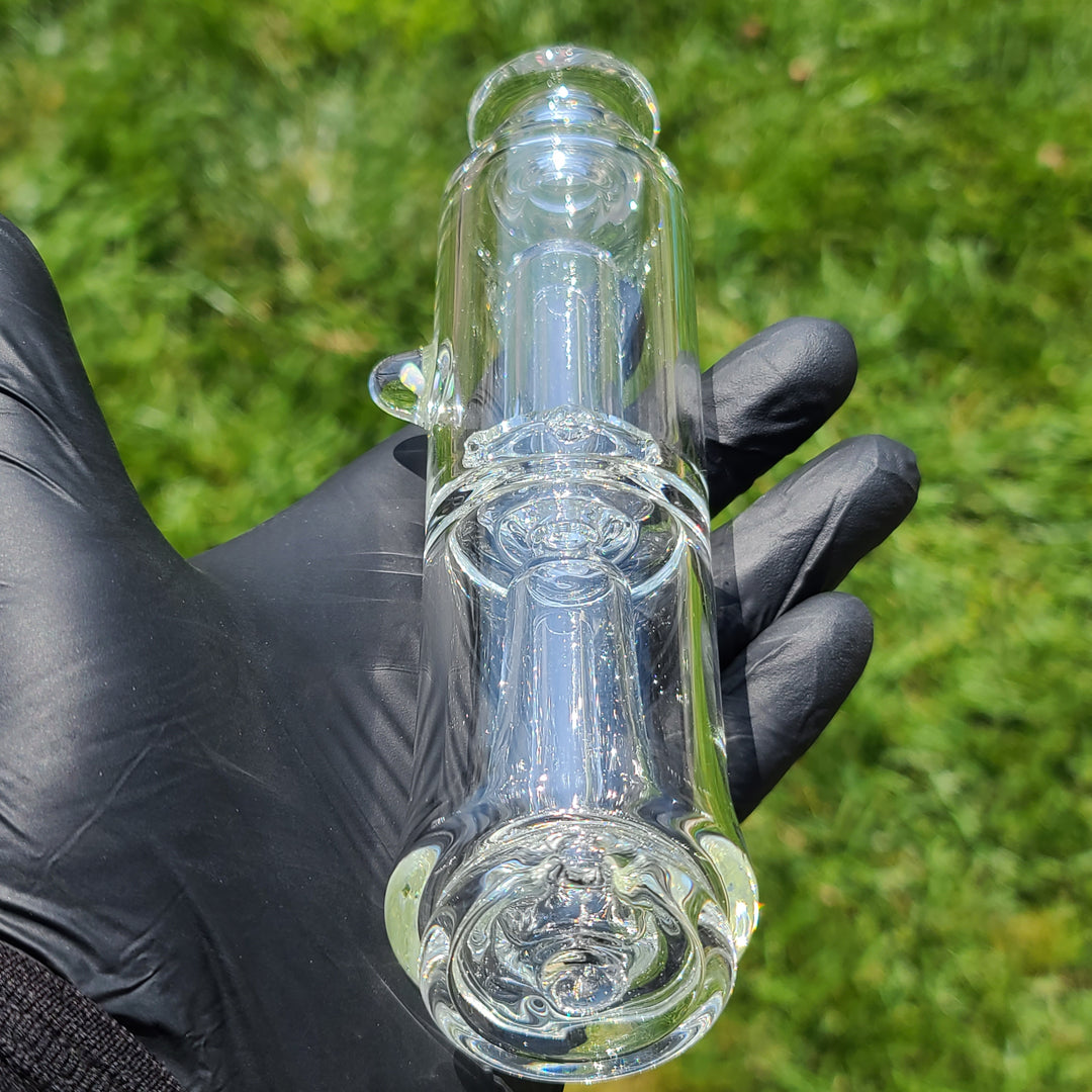 Puffco Peak Double Perc Bubbler Glass Pipe Noah the Glassblowa   