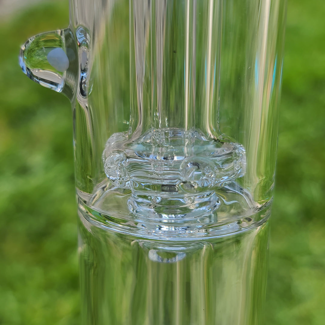 Puffco Peak Double Perc Bubbler Glass Pipe Noah the Glassblowa   