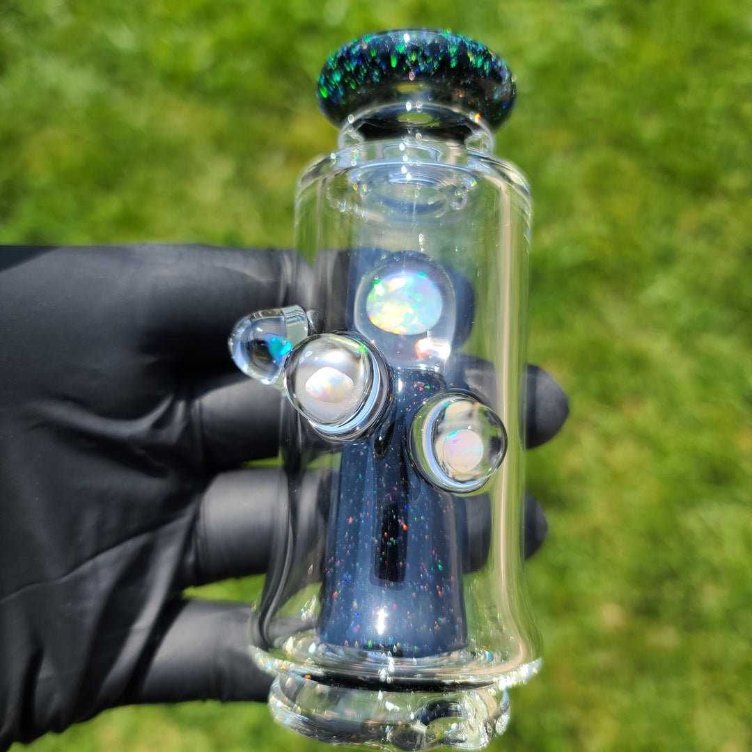 Puffco Peak Opal Bubbler Glass Pipe Noah the Glassblowa   