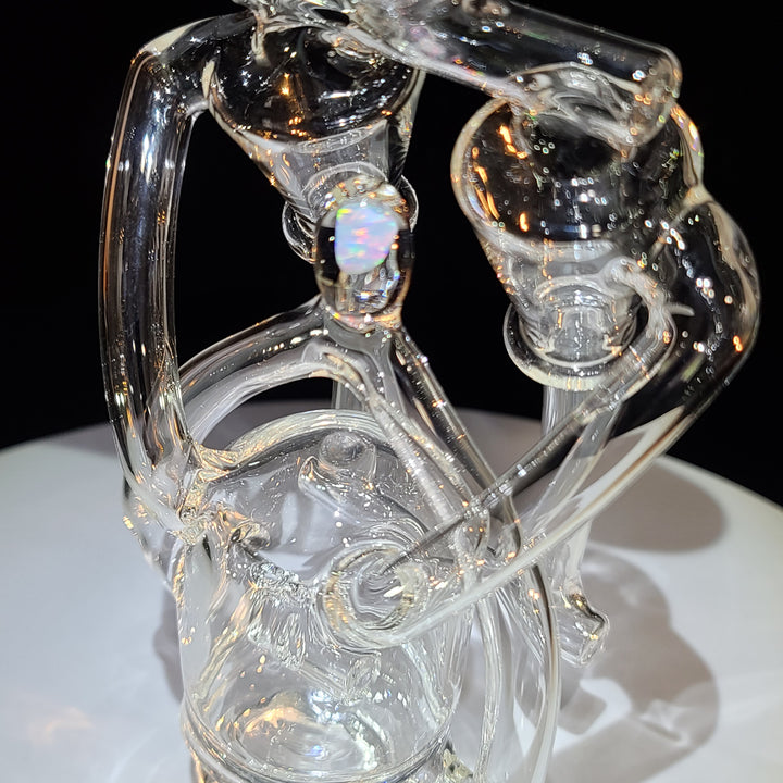 Titan Dual Recycler for Puffco Peak Glass Pipe Noah the Glassblowa   