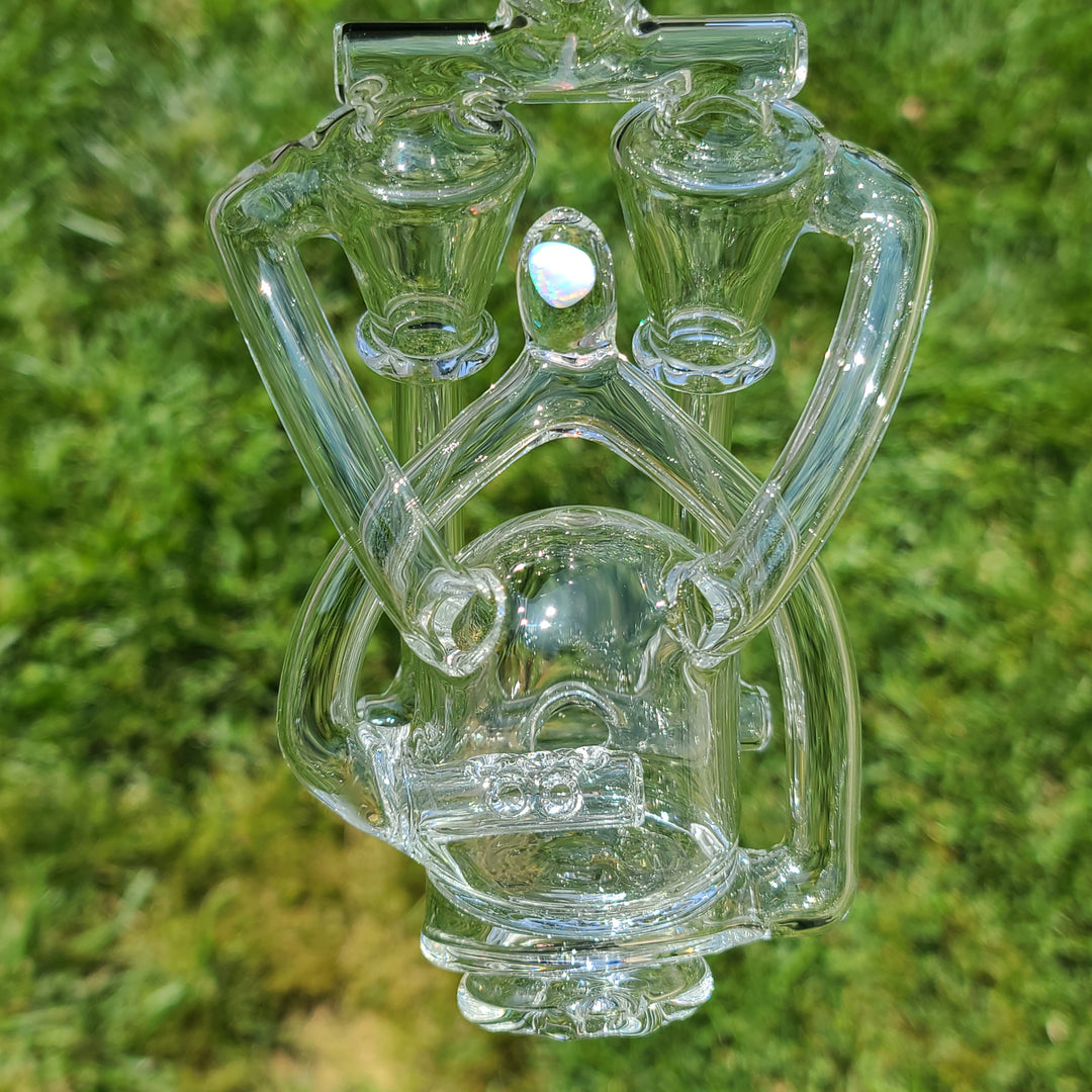 Titan Dual Recycler for Puffco Peak Glass Pipe Noah the Glassblowa   