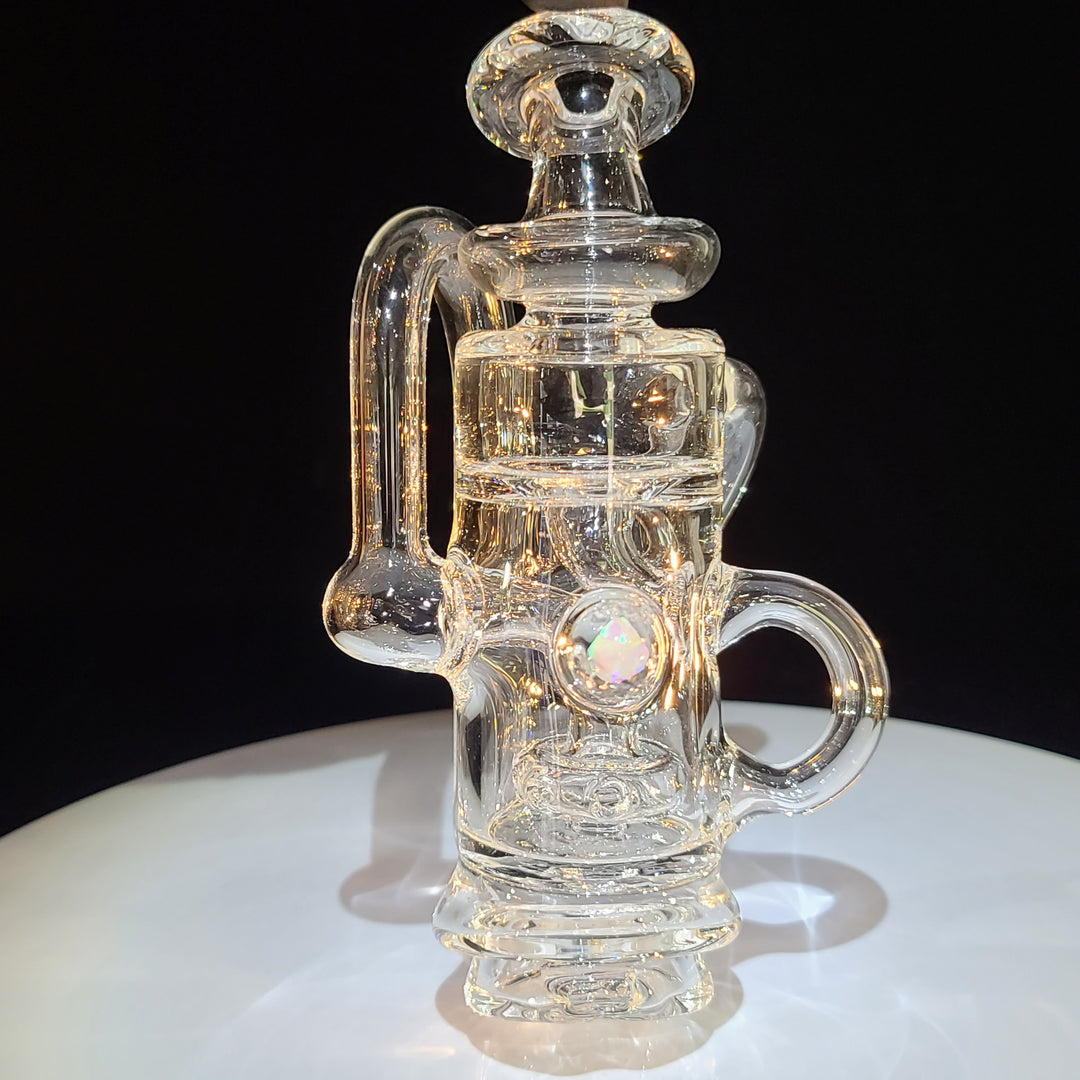 Nanocycler for Puffco Peak Glass Pipe Noah the Glassblowa   