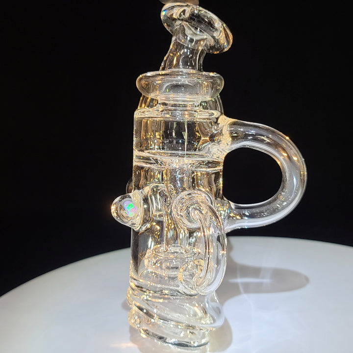 Nanocycler for Puffco Peak Glass Pipe Noah the Glassblowa   