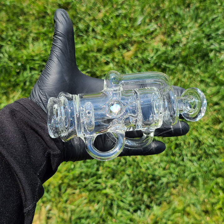 Nanocycler for Puffco Peak Glass Pipe Noah the Glassblowa   