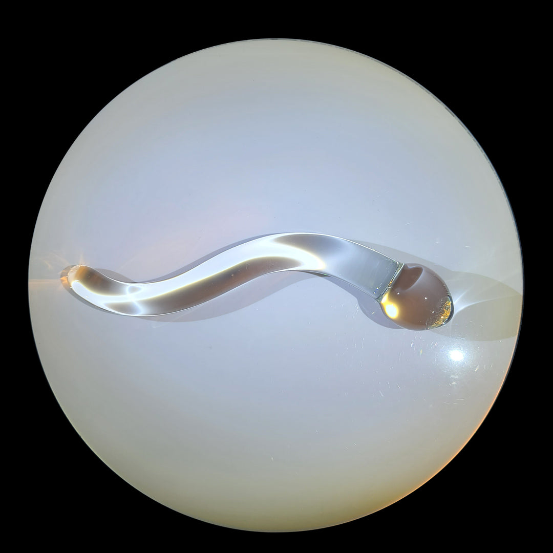 Custom 9" Pleasure Wand Custom Glass Port Townsend Glassworks   