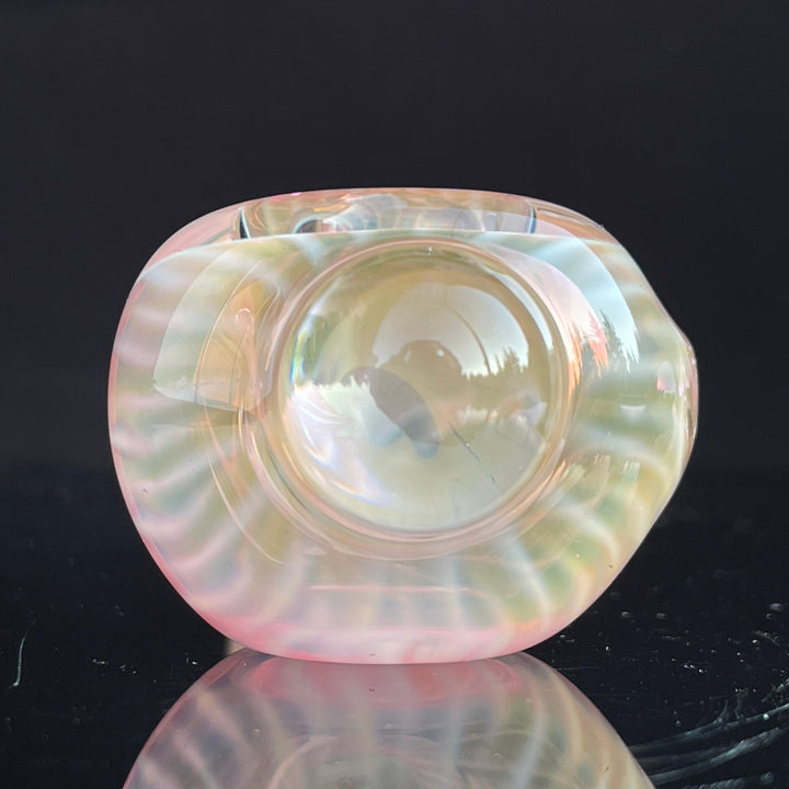 Scalloped Fumed Spoon Glass Pipe Schutz Glass   
