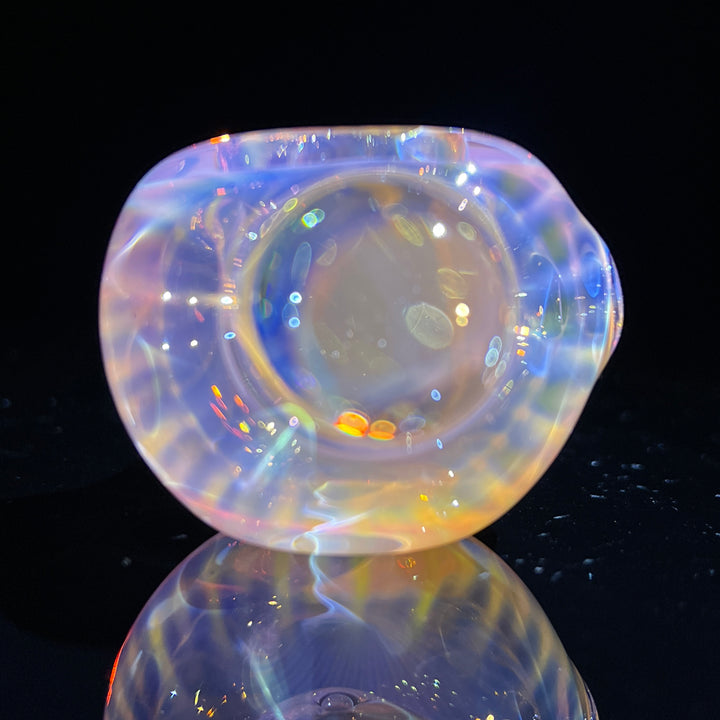 Scalloped Fumed Spoon Glass Pipe Schutz Glass   