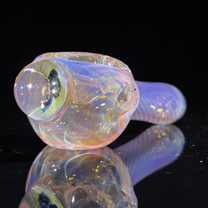 Scalloped Fumed Spoon Glass Pipe Schutz Glass   