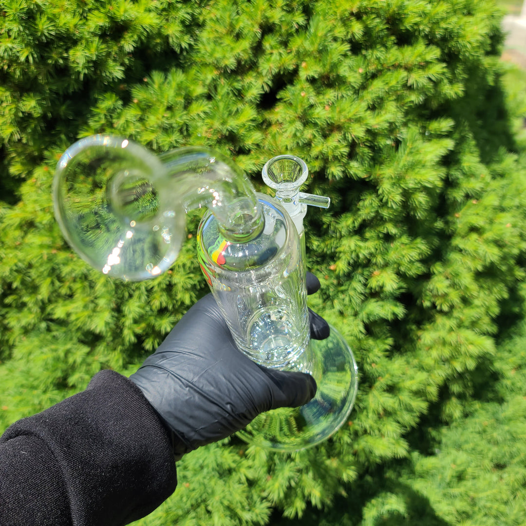 Solid Glass 11" Tornado Bubbler Glass Pipe Solid Glass   