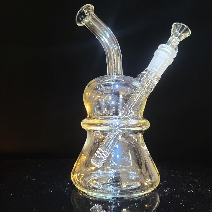 Solid Glass Bubble Top Beaker Bubbler Glass Pipe Solid Glass   