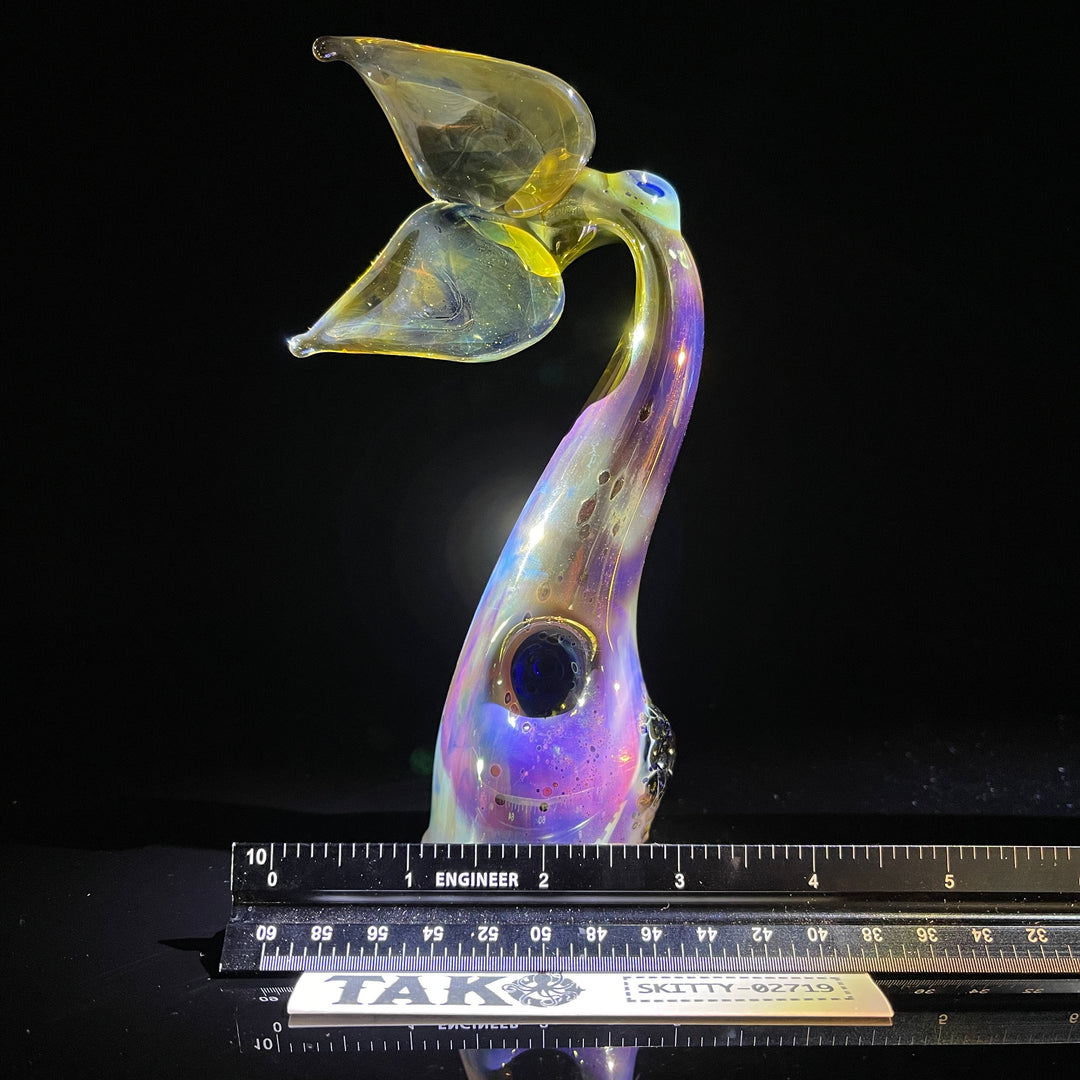 Mermaid Tail Pipe Glass Pipe Street Kitty Glass   