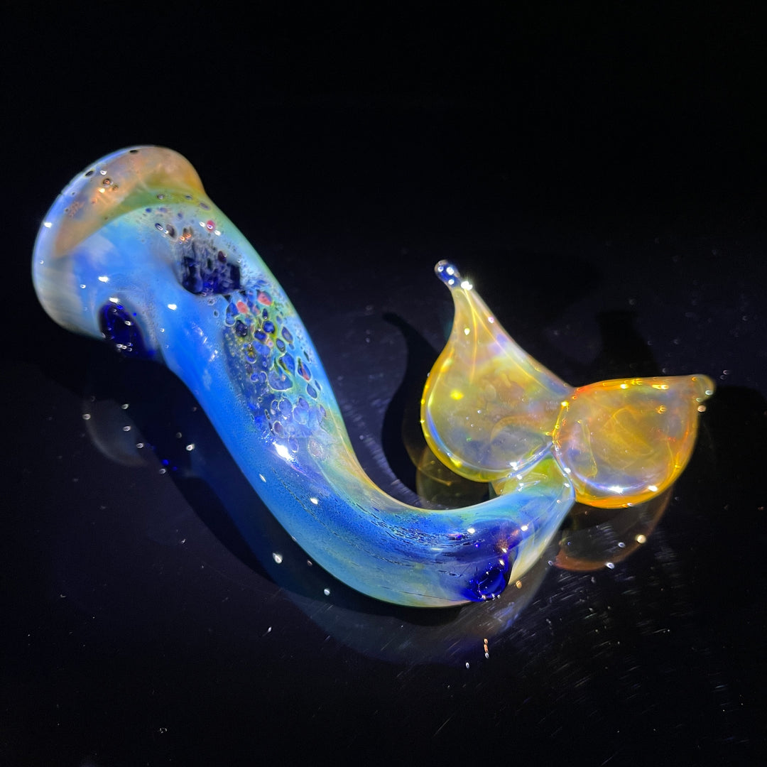 Mermaid Tail Pipe Glass Pipe Street Kitty Glass   