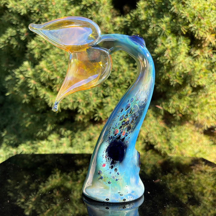 Mermaid Tail Pipe Glass Pipe Street Kitty Glass   