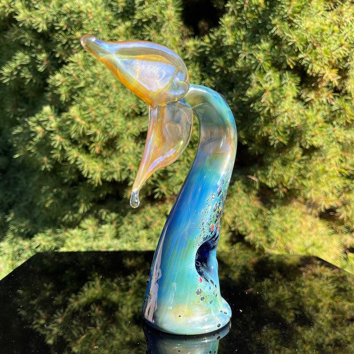 Mermaid Tail Pipe Glass Pipe Street Kitty Glass   