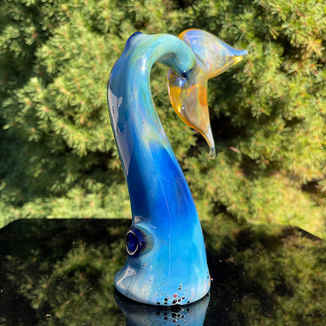 Mermaid Tail Pipe Glass Pipe Street Kitty Glass   