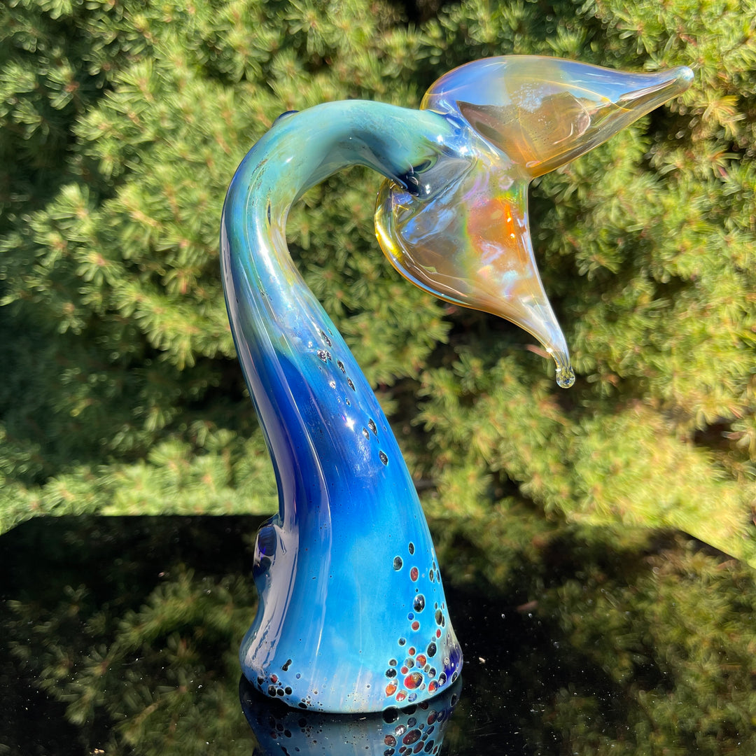 Mermaid Tail Pipe Glass Pipe Street Kitty Glass   