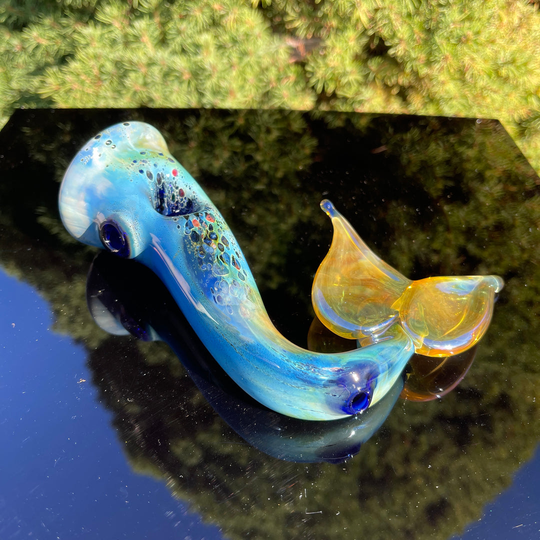 Mermaid Tail Pipe Glass Pipe Street Kitty Glass   