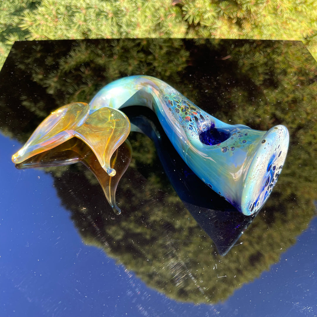 Mermaid Tail Pipe Glass Pipe Street Kitty Glass   