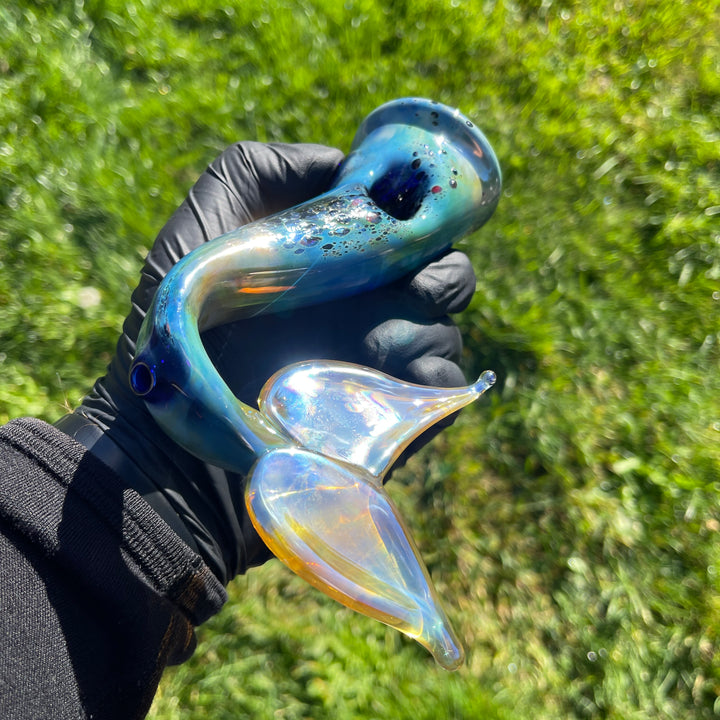 Mermaid Tail Pipe Glass Pipe Street Kitty Glass   