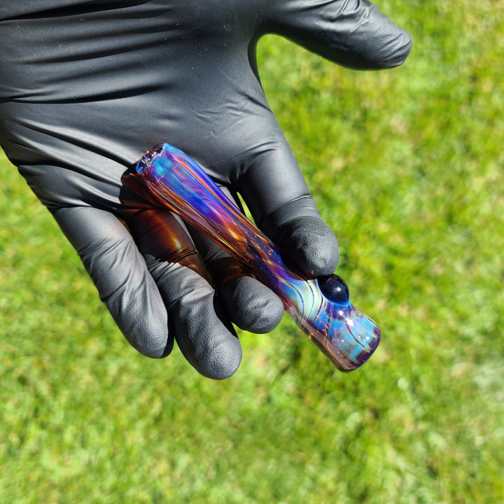 Purple Creek Chillum Glass Pipe Taggart Glass   