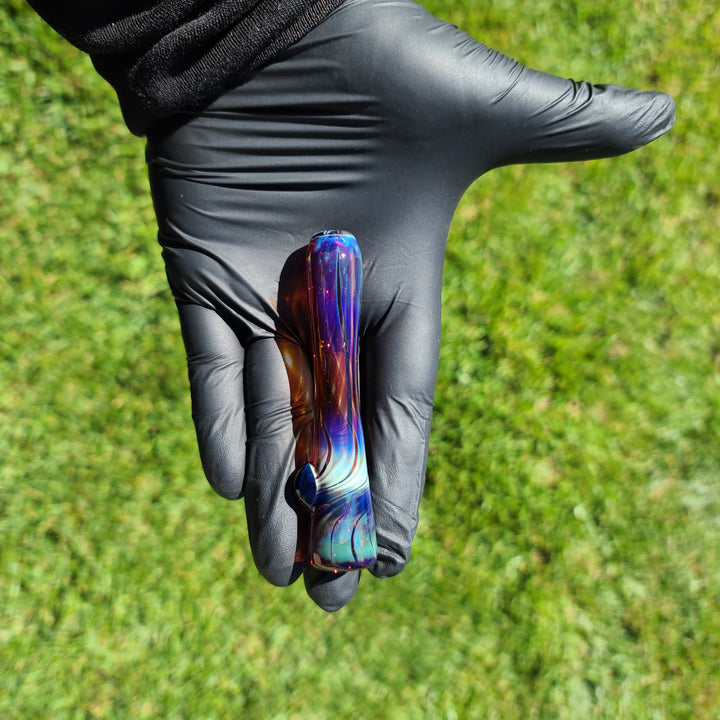 Purple Creek Chillum Glass Pipe Taggart Glass   