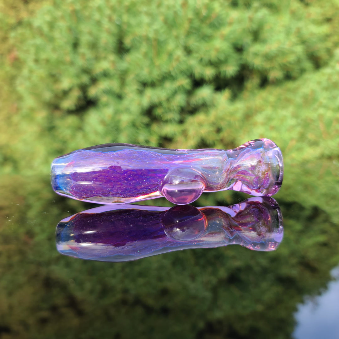 Purple Plasma Chillum Glass Pipe Tako Glass   