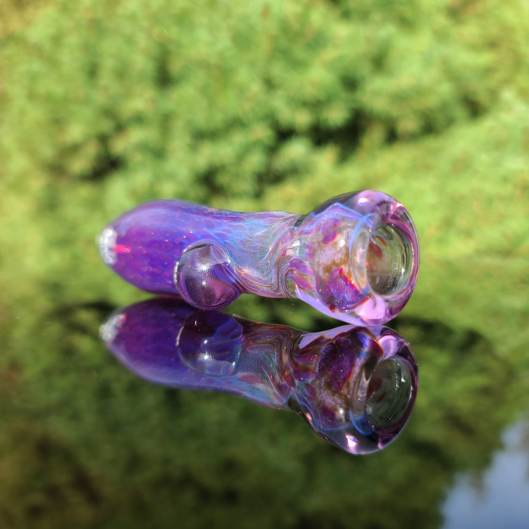 Purple Plasma Chillum Glass Pipe Tako Glass   