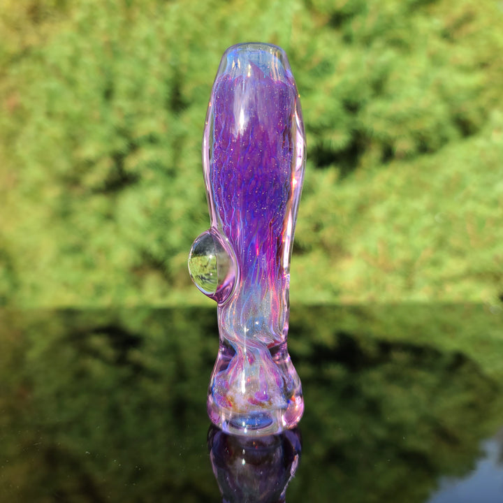 Purple Plasma Chillum Glass Pipe Tako Glass   