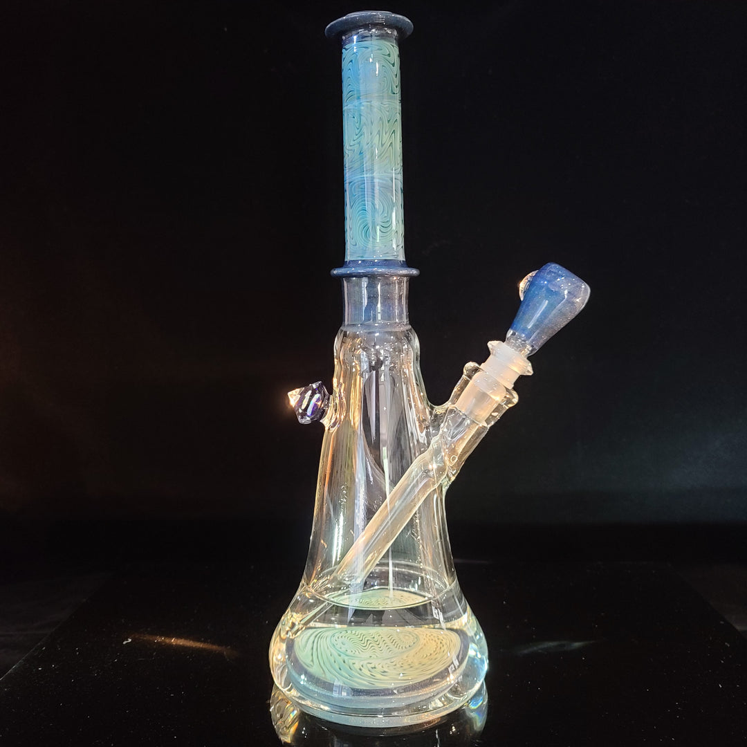 12" Neah Bay Beaker Bong Glass Pipe Tako Glass   