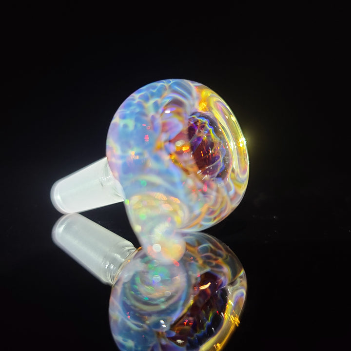 10mm Purple Nebula Rhino Pull Slide Accessory Tako Glass   