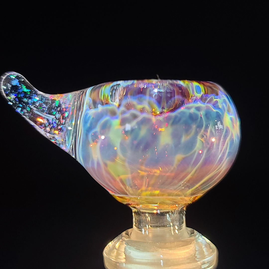 10mm Purple Nebula Rhino Pull Slide Accessory Tako Glass   