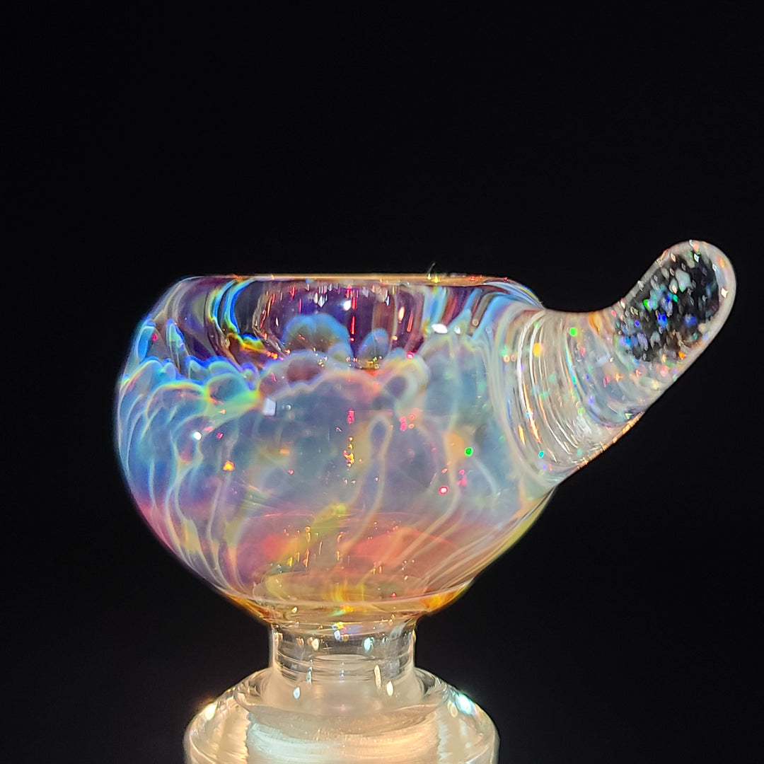 10mm Purple Nebula Rhino Pull Slide Accessory Tako Glass   