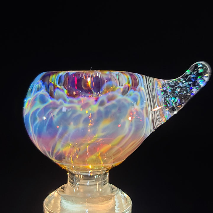 10mm Purple Nebula Rhino Pull Slide Accessory Tako Glass   