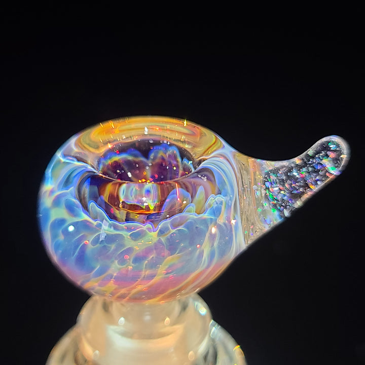 10mm Purple Nebula Rhino Pull Slide Accessory Tako Glass   