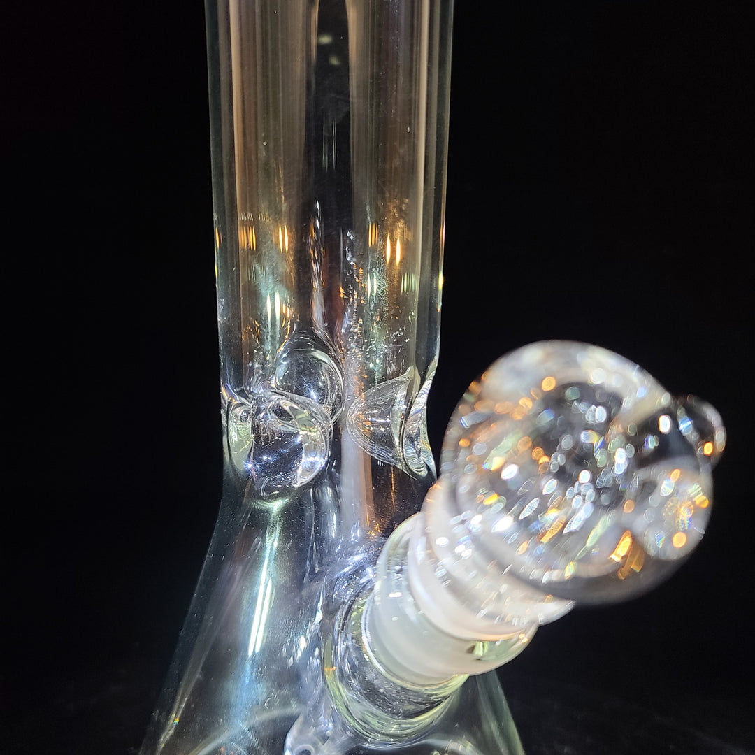 Augy Clear Straight 15" Beaker Bong Glass Pipe Augy Glass   