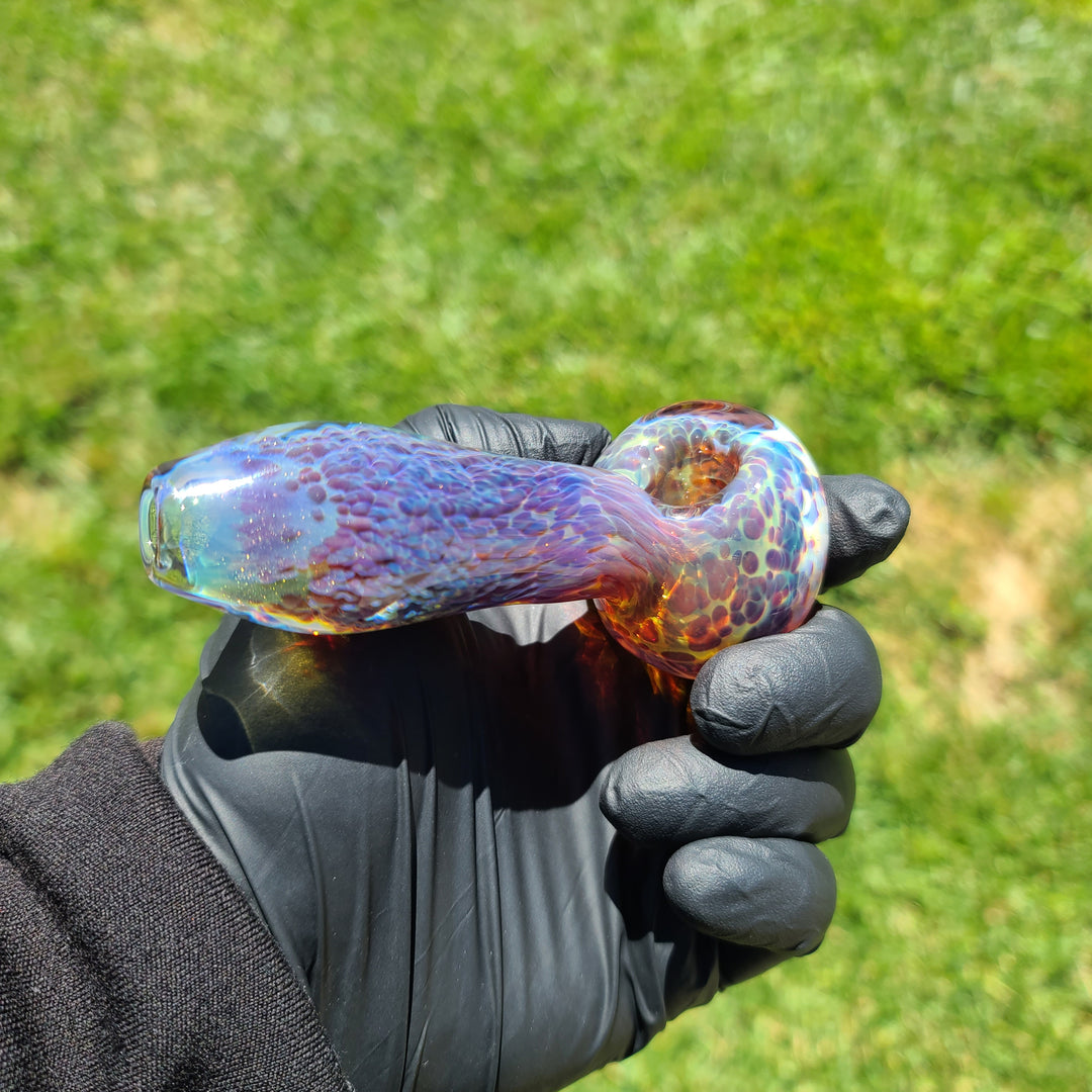 Purple Nebula Large Glass Pipe Glass Pipe Tako Glass   