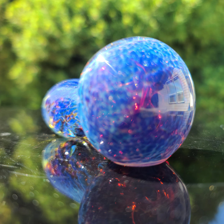 Purple Nebula Pocket Pipe Glass Pipe Tako Glass   