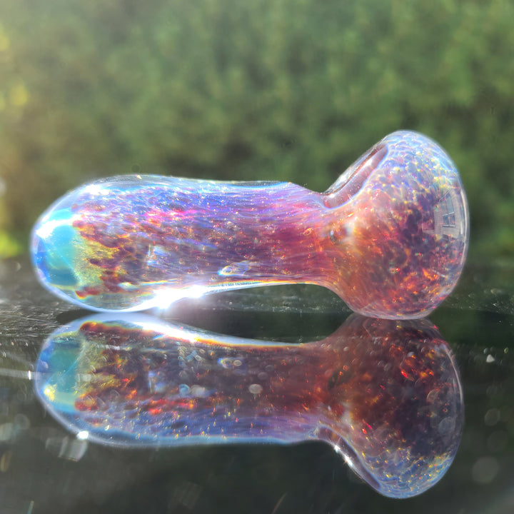 Purple Nebula Space Dust Pocket Pipe Glass Pipe Tako Glass   