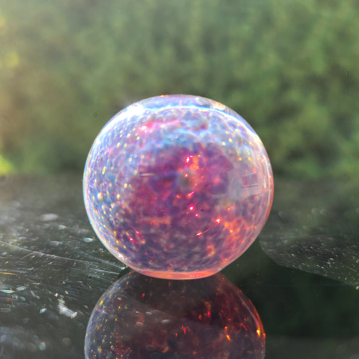 Purple Nebula Space Dust Pocket Pipe Glass Pipe Tako Glass   