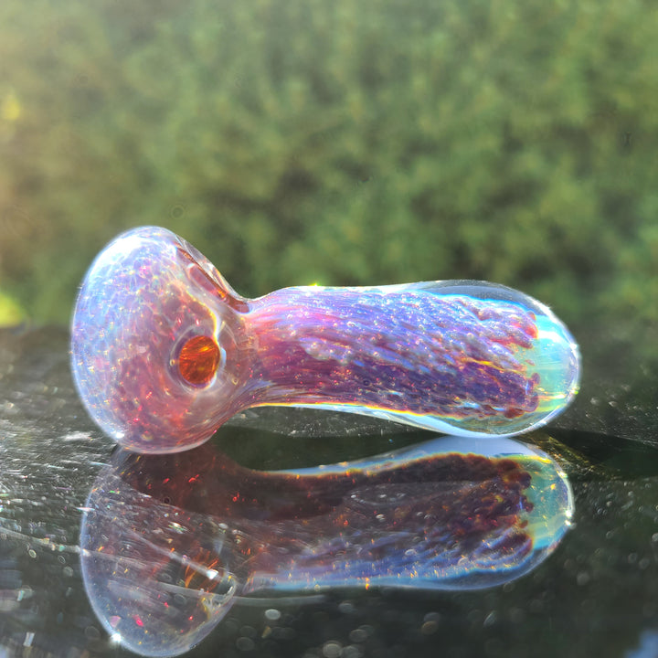 Purple Nebula Space Dust Pocket Pipe Glass Pipe Tako Glass   