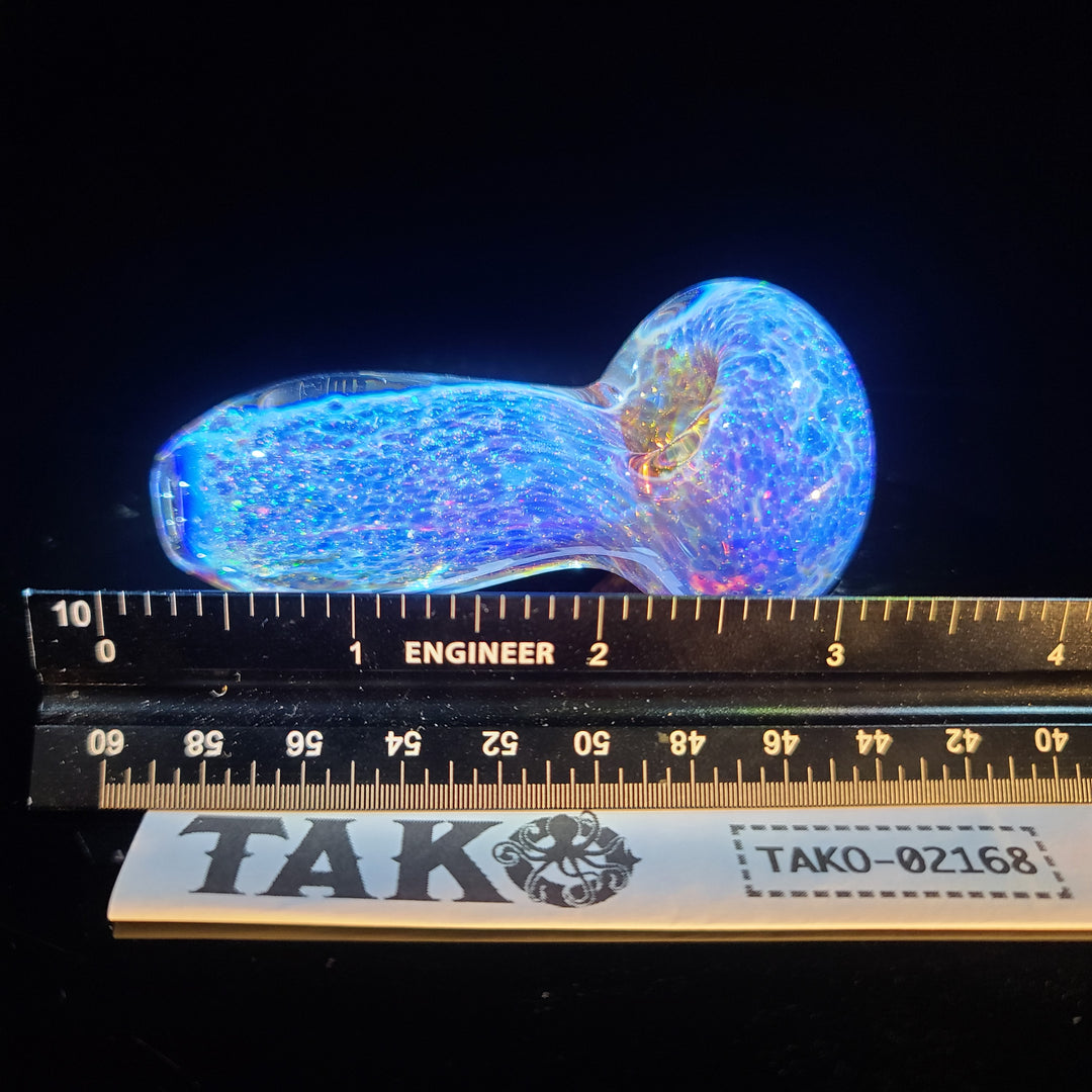 Purple Nebula Space Dust Pocket Pipe Glass Pipe Tako Glass   