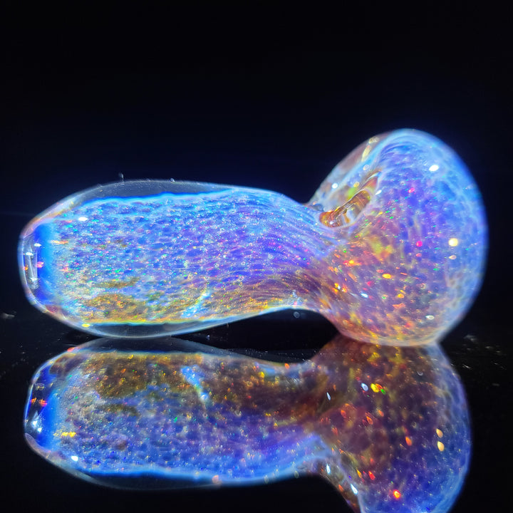 Purple Nebula Space Dust Pocket Pipe Glass Pipe Tako Glass   
