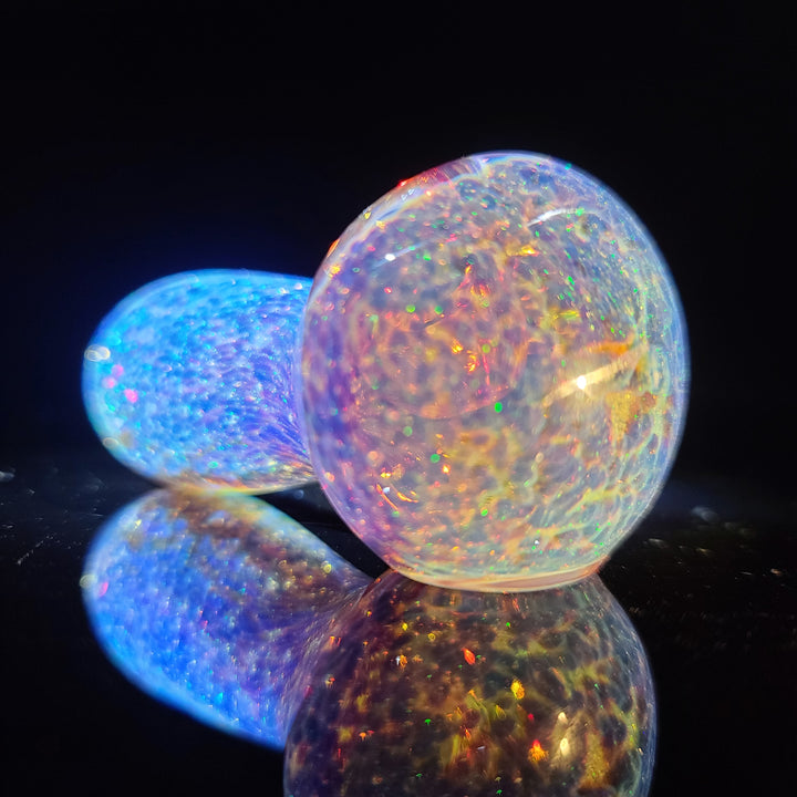 Purple Nebula Space Dust Pocket Pipe Glass Pipe Tako Glass   