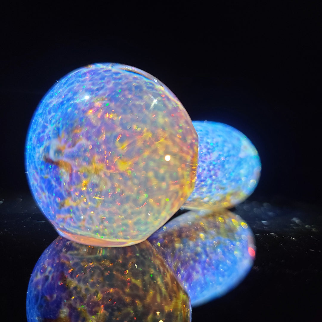Purple Nebula Space Dust Pocket Pipe Glass Pipe Tako Glass   