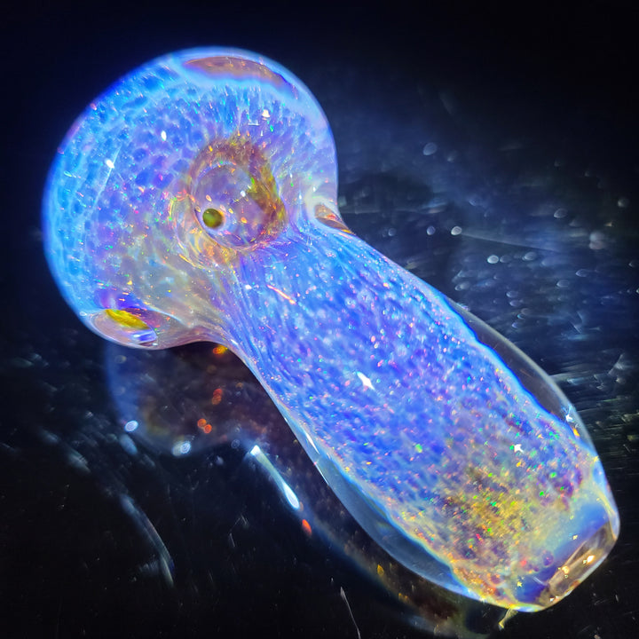Purple Nebula Space Dust Pocket Pipe Glass Pipe Tako Glass   